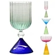 Unique Colorful Party Bar Fancy Cocktail Glasses | https://www.bestnamebadges.com
