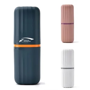 Portable Sealed Travel Toothbrush Toothpaste Holder Case