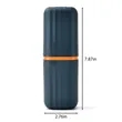 Portable Sealed Travel Toothbrush Toothpaste Holder Case | https://www.bestnamebadges.com