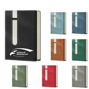 Leather Wirebound Ruled Notepad Notebook Journals