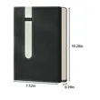 Leather Wirebound Ruled Notepad Notebook Journals | https://www.bestnamebadges.com