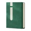 Leather Wirebound Ruled Notepad Notebook Journals | https://www.bestnamebadges.com