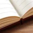 Leather Wirebound Ruled Notepad Notebook Journals | https://www.bestnamebadges.com