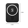 5000mAh Portable Magnetic Wireless Charging Power Bank | https://www.bestnamebadges.com