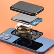 5000mAh Portable Magnetic Wireless Charging Power Bank | https://www.bestnamebadges.com