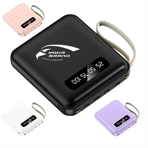 20000mAh Portable Fast Charging Charger With Cords Wires Pow