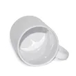11OZ. White Ceramic Coffee Mug | https://www.bestnamebadges.com