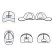 Breathable Trucker Mesh Baseball Hat Cap | https://www.bestnamebadges.com