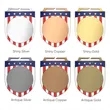 UV Printed Medals | https://www.bestnamebadges.com