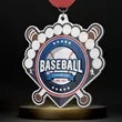 UV Printed Baseball Medals | https://www.bestnamebadges.com