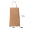 Kraft Paper Gift Wrap Bags with Handles Bulk | https://www.bestnamebadges.com