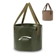 Portable 5 Gallon Collapsible Foldable Bucket Container | https://www.bestnamebadges.com