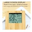 3 in 1 Thermometer & Humidity Monitor With Clock | https://www.bestnamebadges.com