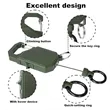 Heavy Duty Retractable Keychain with Carabiner | https://www.bestnamebadges.com