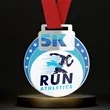 UV Printed 5K Medals | https://www.bestnamebadges.com