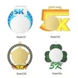 UV Printed 5K Medals | https://www.bestnamebadges.com