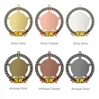 UV Printed 5K Medals | https://www.bestnamebadges.com