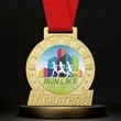 UV Printed Marathon Medals | https://www.bestnamebadges.com