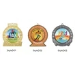 UV Printed Marathon Medals | https://www.bestnamebadges.com