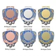 UV Printed Soccer Medals | https://www.bestnamebadges.com