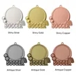 UV Printed Soccer Medals | https://www.bestnamebadges.com