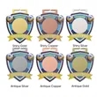 UV Printed Volleyball Medals | https://www.bestnamebadges.com