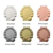 UV Printed Volleyball Medals | https://www.bestnamebadges.com