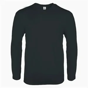Men's Long Sleeve Jersey V-Neck Tee