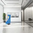 24" Standing Sign Holder | https://www.bestnamebadges.com