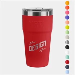 20 oz YETI® Rambler Stainless Steel Insulated Stackable Cup | https://www.bestnamebadges.com