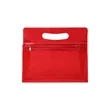 Translucent Vinyl Vanity Bag | https://www.bestnamebadges.com