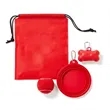 Portable Pet Travel Kit | https://www.bestnamebadges.com