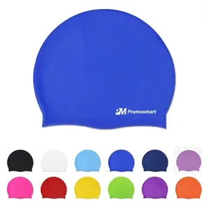 Unisex Adult Silicone Swimming Cap