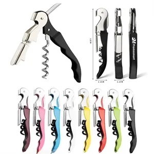 Colorful Stainless Steel Corkscrew Wine Openers | https://www.bestnamebadges.com