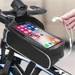 Waterproof Bicycle Front Frame Phone Bag | https://www.bestnamebadges.com