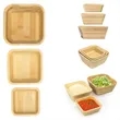 Bamboo Serving Bowl Set | https://www.bestnamebadges.com