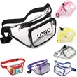 Clear PVC Fanny Bag | https://www.bestnamebadges.com