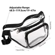 Clear PVC Fanny Bag | https://www.bestnamebadges.com
