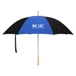 60" Arc Golf Umbrella | https://www.bestnamebadges.com