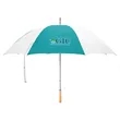 60" Arc Golf Umbrella | https://www.bestnamebadges.com