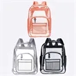 Clear PVC Backpack | https://www.bestnamebadges.com
