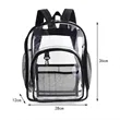 Clear PVC Backpack | https://www.bestnamebadges.com