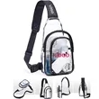 Clear PVC Sling Bag | https://www.bestnamebadges.com