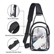 Clear PVC Sling Bag | https://www.bestnamebadges.com