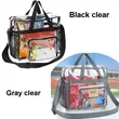 Clear PVC Tote Bag | https://www.bestnamebadges.com
