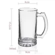 16oz Glass Mug | https://www.bestnamebadges.com