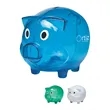 Plastic Piggy Bank | https://www.bestnamebadges.com