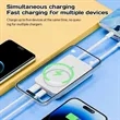 Magnetic Wireless Power Bank with Foldable Kickstand 10000mA | https://www.bestnamebadges.com