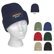 Patch rPET Knit Beanie With Cuff | https://www.bestnamebadges.com