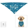 Full Color Large Triangle rPET Pet Bandana | https://www.bestnamebadges.com